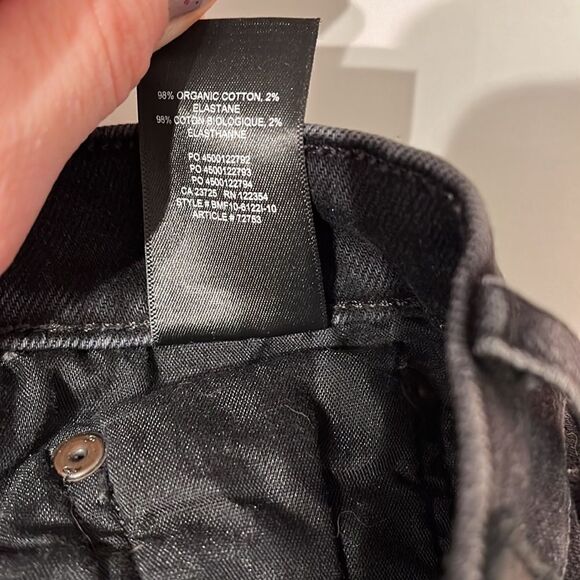 Denim Forum The Arlo Short in black eyeliner - size 24 - Picture 12 of 12